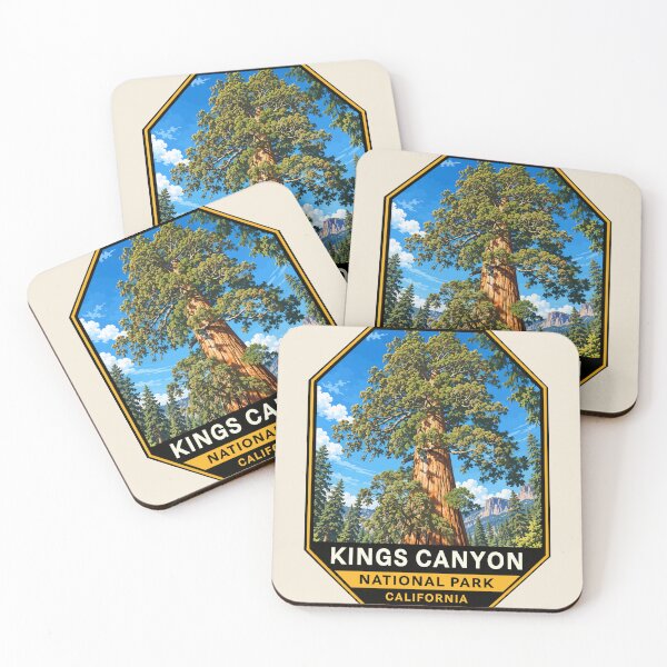 Item preview, Kings Canyon National Park Sticker designed and sold by Gideon Emmerich.