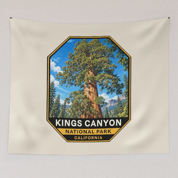 Item preview, Kings Canyon National Park Sticker designed and sold by Gideon Emmerich.