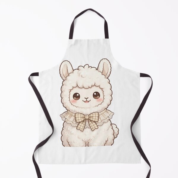 Item preview, Cute llama with bow designed and sold by priyankajustine.