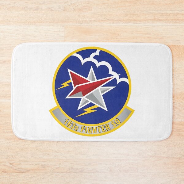 Item preview, USAF 163d Fighter Squadron Blacksnakes Patch designed and sold by CharlieDesings.