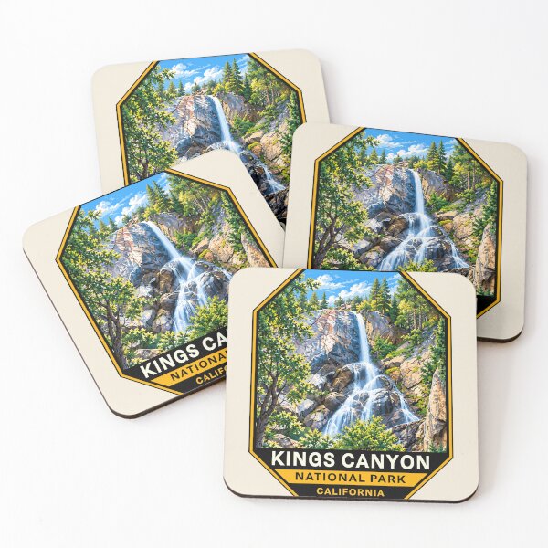 Item preview, Kings Canyon National Park Sticker designed and sold by Gideon Emmerich.