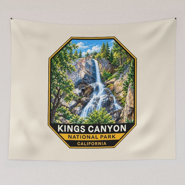Item preview, Kings Canyon National Park Sticker designed and sold by Gideon Emmerich.