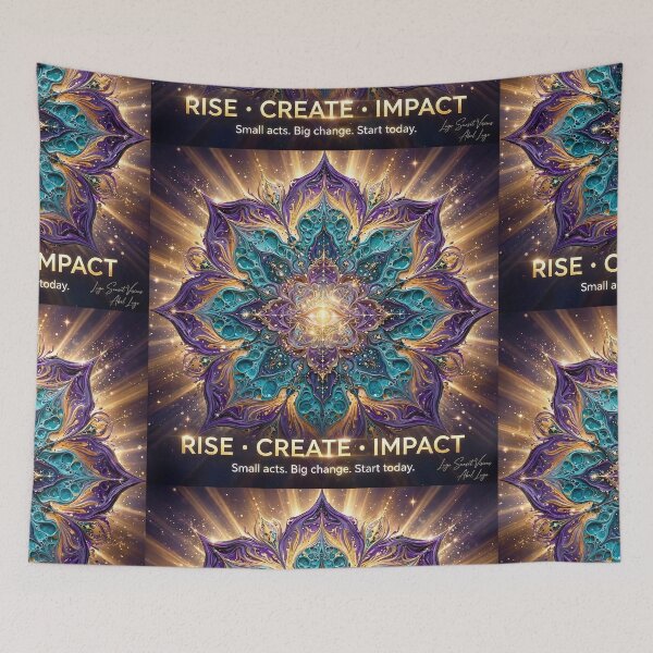 Item preview, RESILIENCE EYE MANDALA•ART THAT HEALS•ABEL LUGO•LSV designed and sold by Lugo Sunset Visions.
