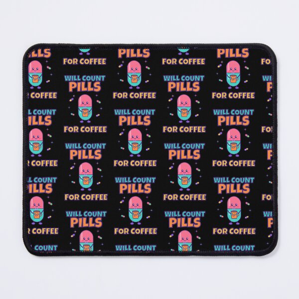 Item preview, Funny Pharmacist Gift Pill Counting Coffee Lover designed and sold by Fine Art California.