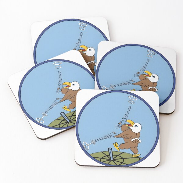 Artikelvorschau, USAAF 331st Bombardment Squadron Eagle Gunslinger Patch entworfen und verkauft von CharlieDesings.