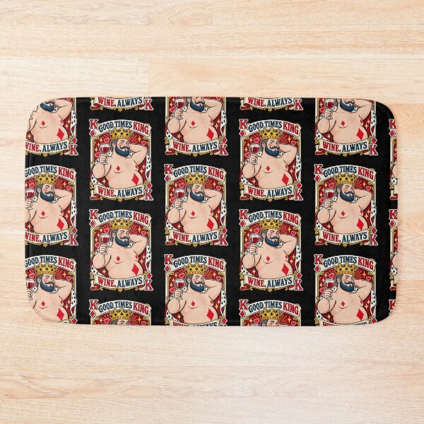 Item preview, Good Times King Of Diamonds Wine Playing Card Vintage Design designed and sold by SEINENGAPPI23.