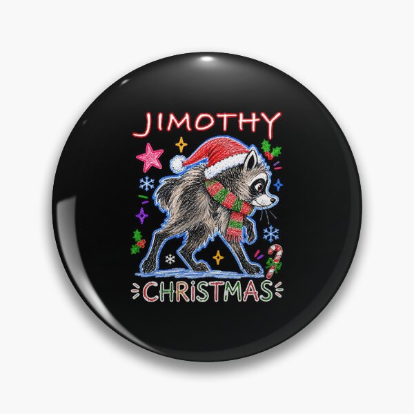 Item preview, Jimothy Christmas Raccoon Holiday Woodland Humor designed and sold by ostenlee.