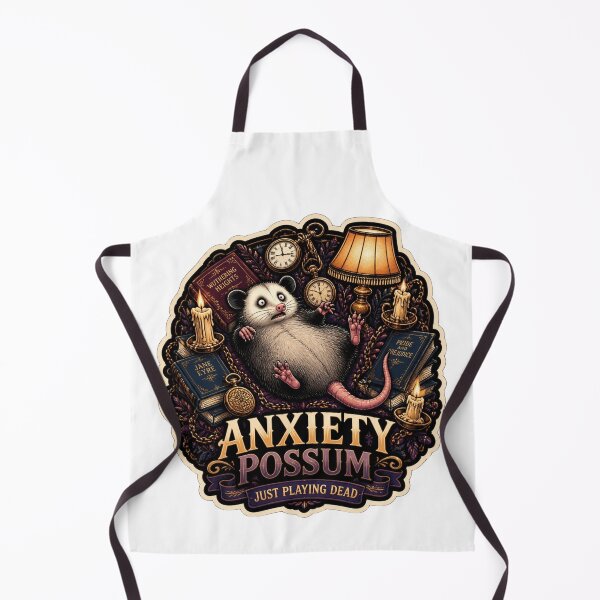 Item preview, Anxiety Possum Just Playing Dead Funny Mental Health designed and sold by Créative touche .