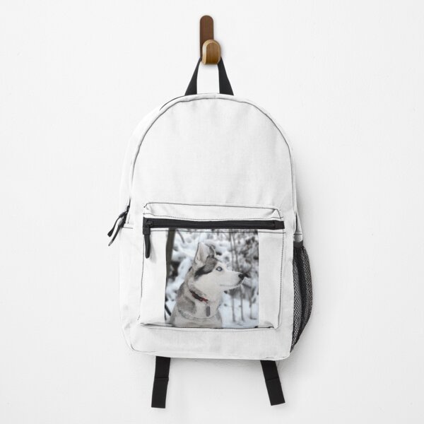 Item preview, Siberian Husky Side Profile Winter Snow designed and sold by VanGaldo.