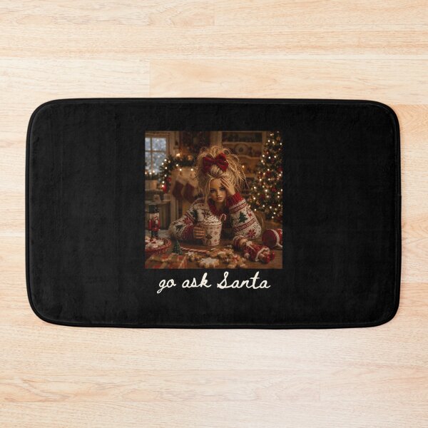 Item preview, Go Ask Santa Christmas Cocoa Holiday Girl Scene designed and sold by cerima.