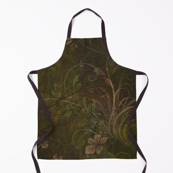 Item preview, Frutiger Eco Floral Grunge | 2000s Earthy Vector Flourish Design designed and sold by BrontesWhimsyStore.