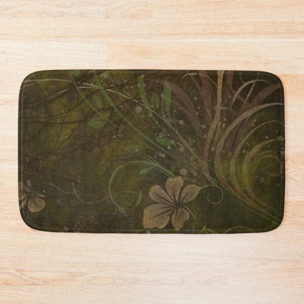 Item preview, Frutiger Eco Floral Grunge | 2000s Earthy Vector Flourish Design designed and sold by BrontesWhimsyStore.