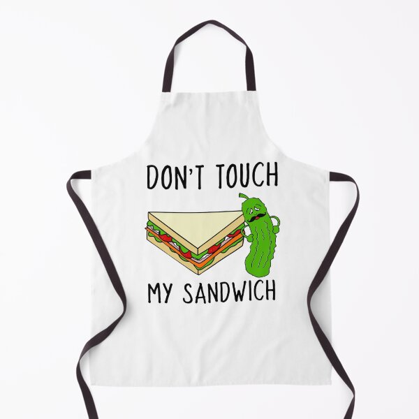 Aperçu de l'œuvre Ne touchez pas à mon sandwich, cornichon à l'aneth créée et vendue par Sartoris Art.