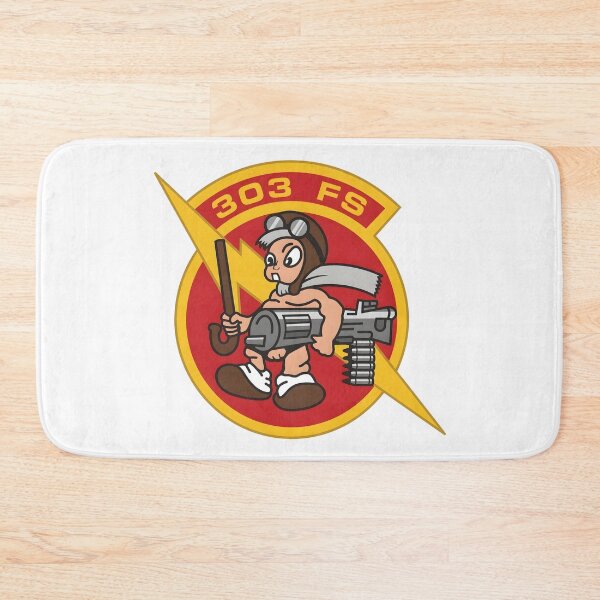 Item preview, USAF 303d Fighter Squadron KC Hawgs Patch designed and sold by CharlieDesings.