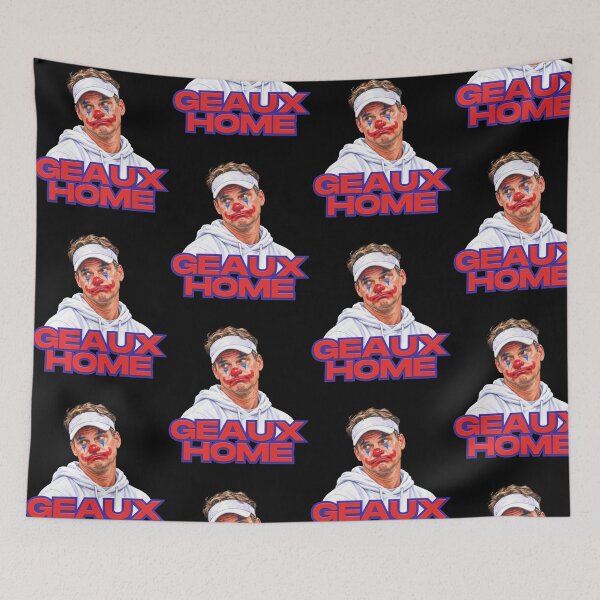 Item preview, Geaux Home Clown Football Fan Satire designed and sold by OddPopARt.