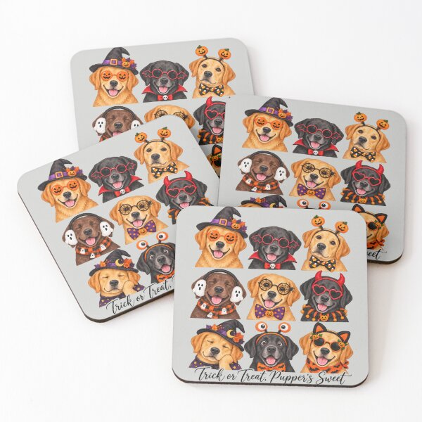 Item preview, Labrador Halloween Costume Collage Trick or Treat Pupper's Sweet designed and sold by AmiGraph.