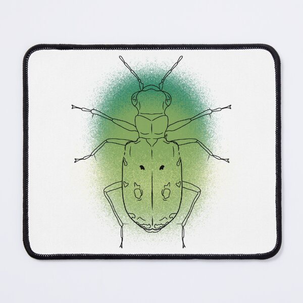 Item preview, Green Tiger Beetle Line-art (Green) designed and sold by Burnt_Pikachu.