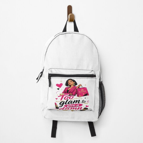 Item preview, Too Glam to Give a Damn – Funny Glamorous Woman Fashion & Diva Attitude Design designed and sold by Sushikidsntoddlers.