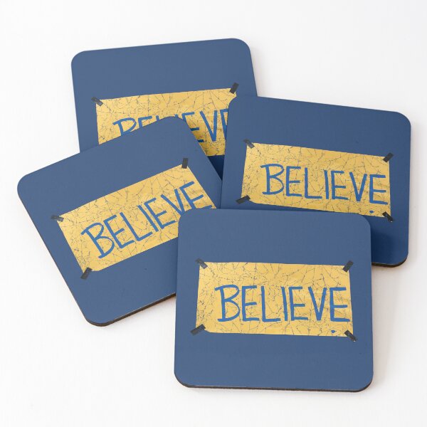 Item preview, Believe in Positivity with Ted Richmond Retro Distressed Football Signage designed and sold by unrealindeed.