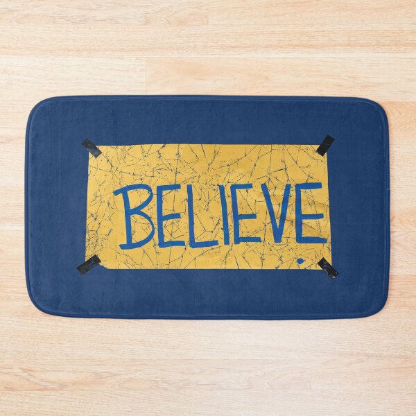 Item preview, Believe in Positivity with Ted Richmond Retro Distressed Football Signage designed and sold by unrealindeed.