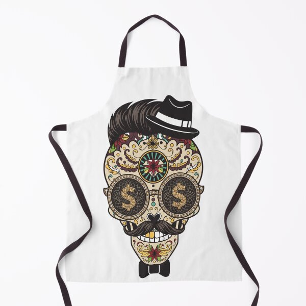 Item preview, Money Talks - Success is a Mindset Cyberpunk Sugar Skull designed and sold by MAHVIX.