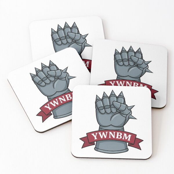 Item preview, YWNBM You Will Not Break Me Dungeon Crawler Carl Spiked Gauntlet LitRPG Resilience    designed and sold by raedattia.