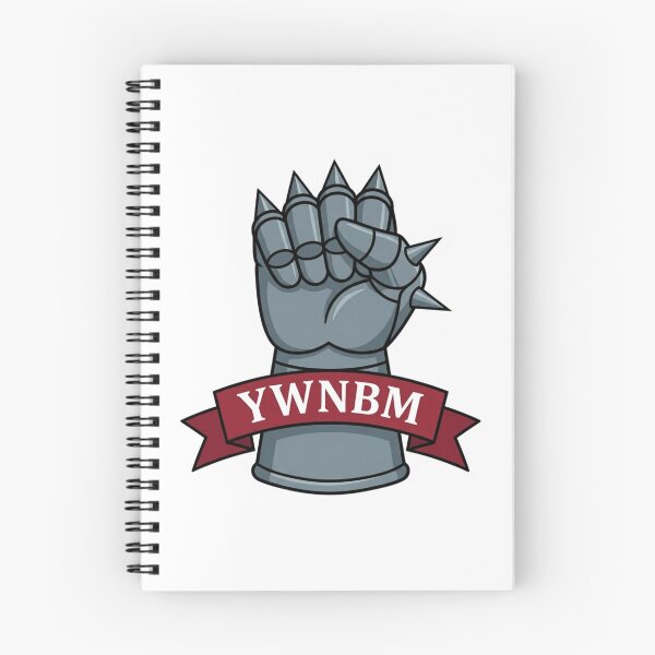 Item preview, YWNBM You Will Not Break Me Dungeon Crawler Carl Spiked Gauntlet LitRPG Resilience    designed and sold by raedattia.