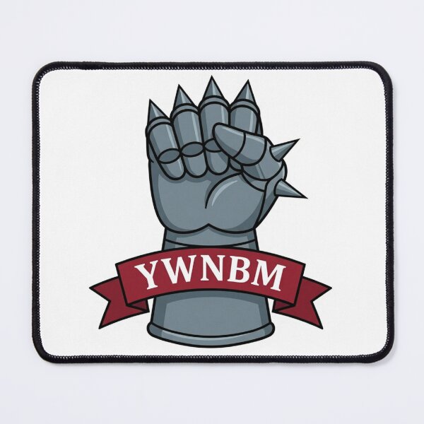 Item preview, YWNBM You Will Not Break Me Dungeon Crawler Carl Spiked Gauntlet LitRPG Resilience designed and sold by raedattia.
