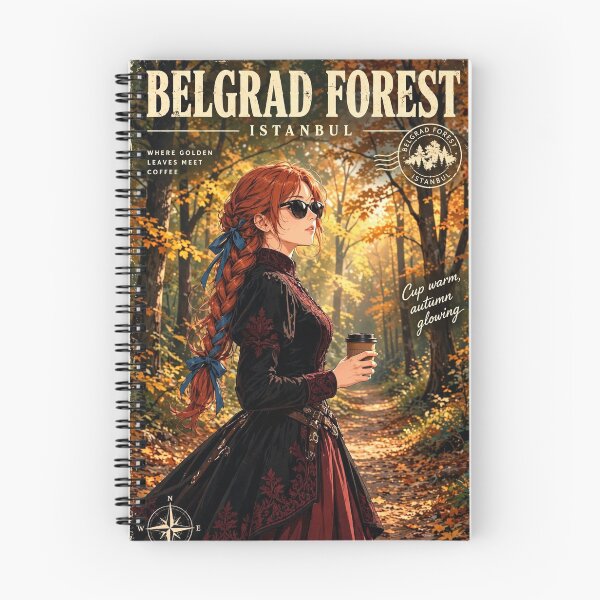 Artikelvorschau, Istanbul, Belgrader Wald – Herbstspaziergang im Belgrader Wald entworfen und verkauft von DibujandoPorfa.