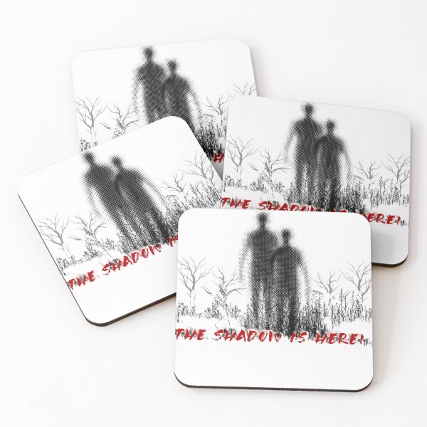 Item preview, THE SHADOW IS HERE | two figures in the graveyard designed and sold by ekemarket.