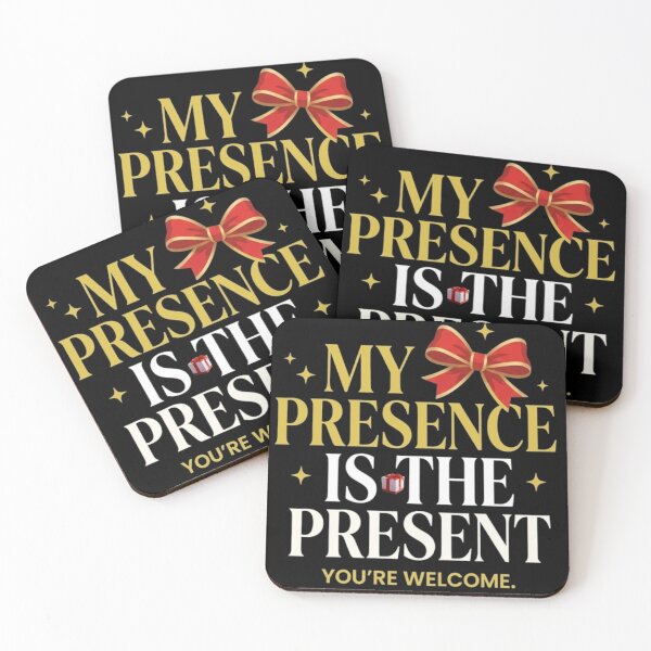 Item preview, My Presence Is The Present Elegant Funny Gift designed and sold by Salma.Store.