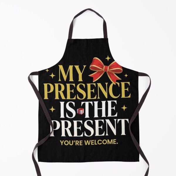 Item preview, My Presence Is The Present Elegant Funny Gift designed and sold by Salma.Store.