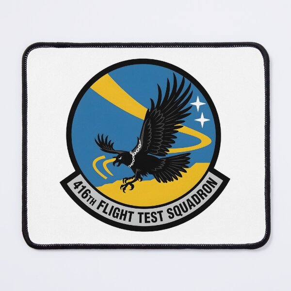 Item preview, USAF 416th Flight Test Squadron Skulls F-16 Patch designed and sold by CharlieDesings.