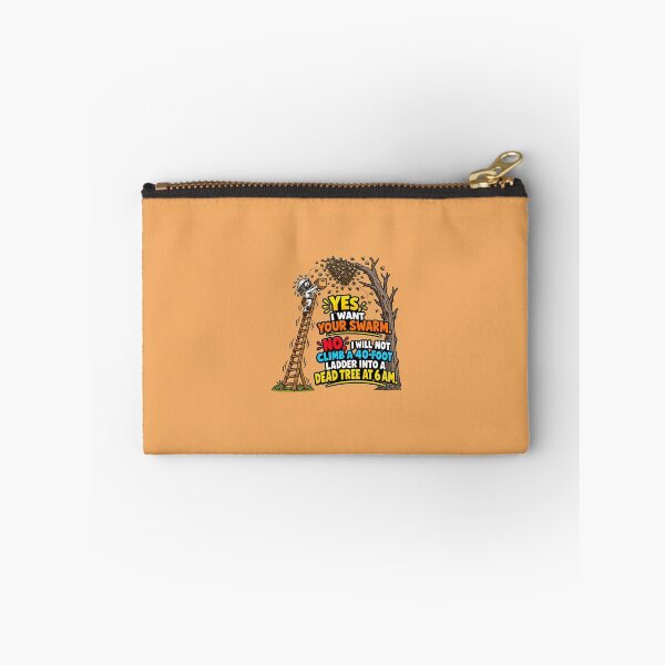 Item preview, Yes I Want Your Swarm No I Will Not Climb A Ladder Funny Beekeeper Gift designed and sold by TribeGlyph.