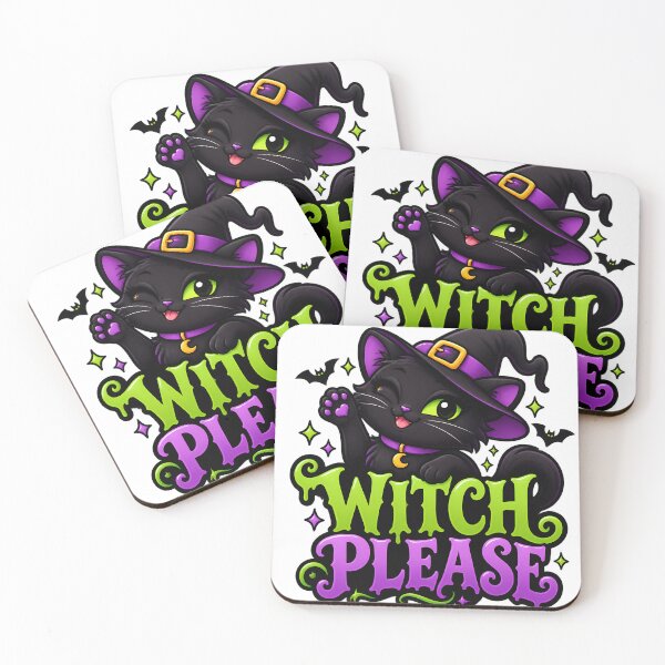Item preview, Witch Please Black Cat designed and sold by Amarmax.