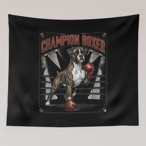 Artikelvorschau, Champion Boxer Lustiger Boxerhund entworfen und verkauft von FurRealStudioCo.