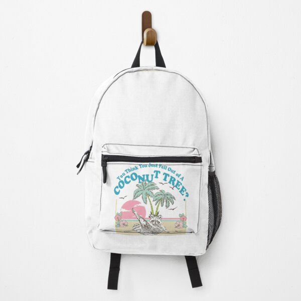 Item preview, Funny Beach Raccoon Coconut Tree Tropical Sun Art designed and sold by AgnesSimon.