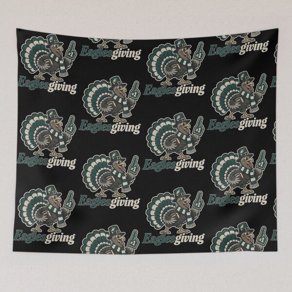 Item preview, Eagles Giving Football Fan Eagle Thanksgiving designed and sold by ViniBall.