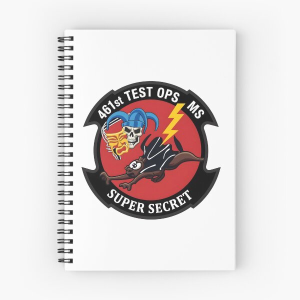 Item preview, USAF 461st Flight Test Squadron Super Secret Test Ops Patch designed and sold by CharlieDesings.