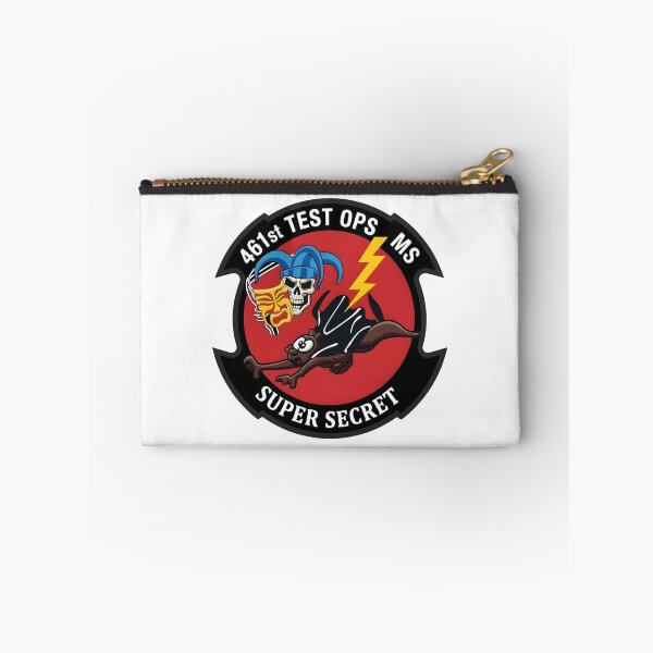 Item preview, USAF 461st Flight Test Squadron Super Secret Test Ops Patch designed and sold by CharlieDesings.