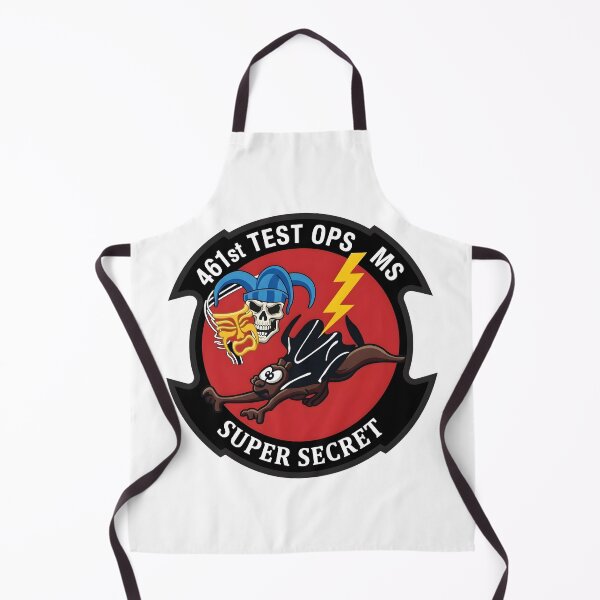 Item preview, USAF 461st Flight Test Squadron Super Secret Test Ops Patch designed and sold by CharlieDesings.