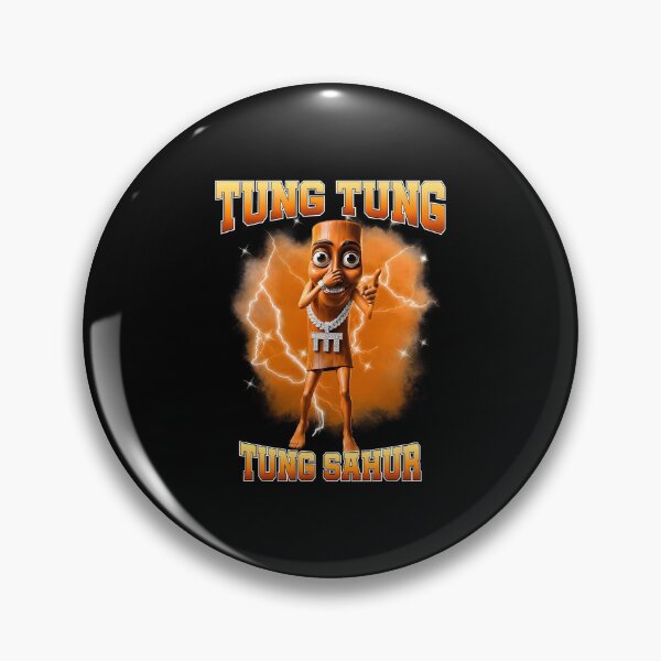 Item preview, Tung Tung Tung Sahur Indonesian Meme Character designed and sold by OddPopARt.