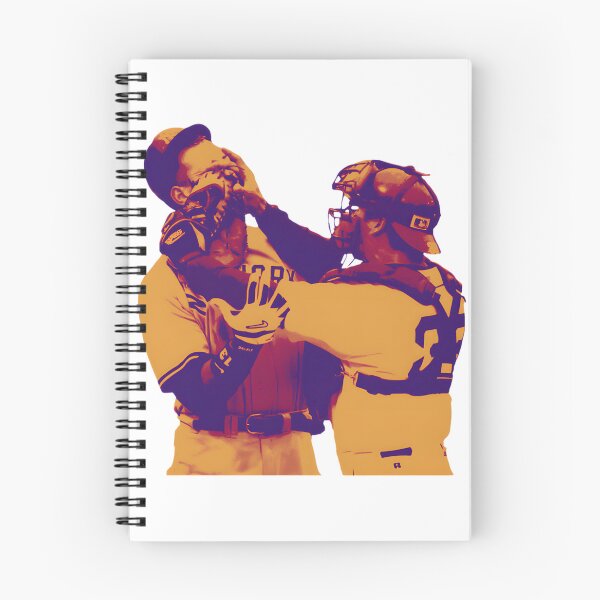 Item preview, Jason Varitek and Alex Rodriguez Baseball Brawl Retro Red Sox Inspired Design designed and sold by James-Carmen.
