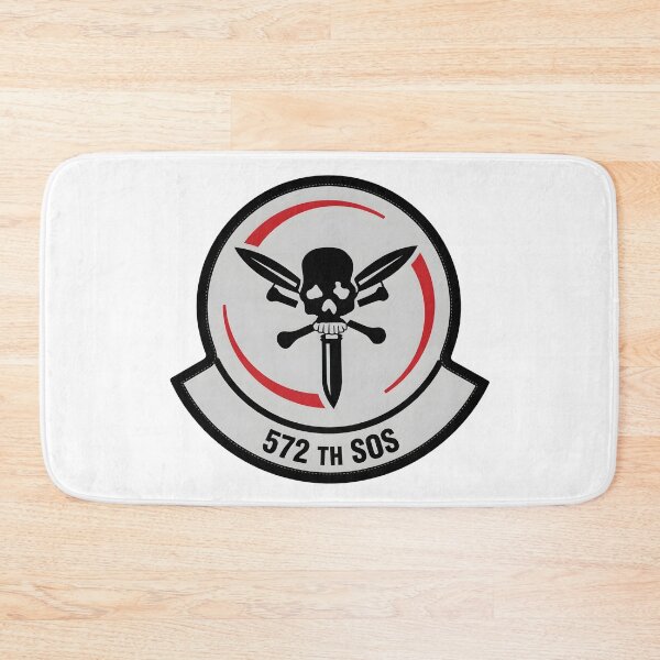 Item preview, USAF 572nd Special Operations Squadron Skull and Daggers Patch    designed and sold by CharlieDesings.