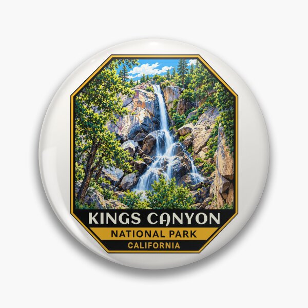 Item preview, Pegatina del Parque Nacional Kings Canyon designed and sold by Gideon Emmerich.