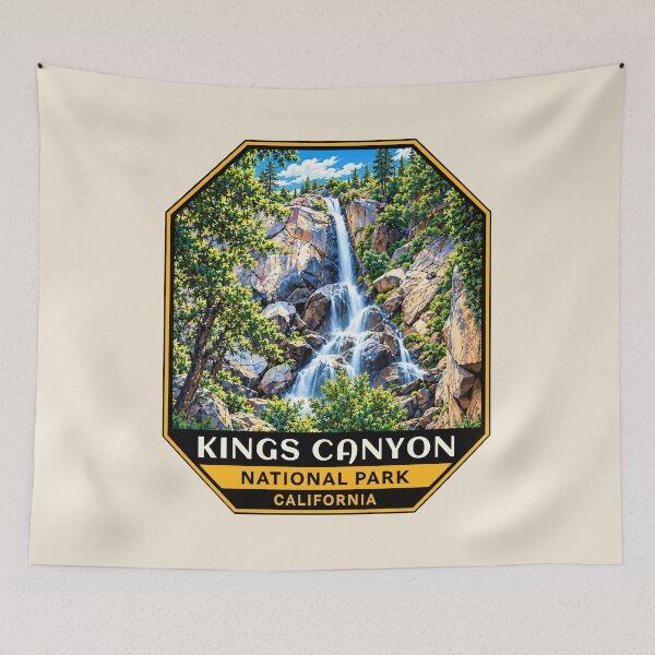 Item preview, Kings Canyon National Park Sticker designed and sold by Gideon Emmerich.