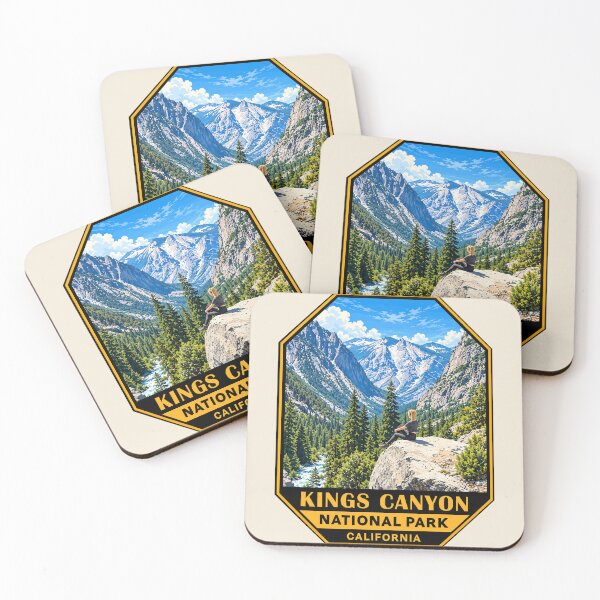 Item preview, Kings Canyon National Park Sticker designed and sold by Gideon Emmerich.