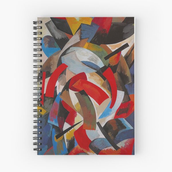 Item preview, Alexandra Exter | Dynamique des couleurs abstract colorful cubism futurism portrait painting designed and sold by Jéanpaul  Ferro.