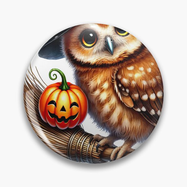 Item preview, Owl Be Spooky, fantasy owl designed and sold by LoneAngel.