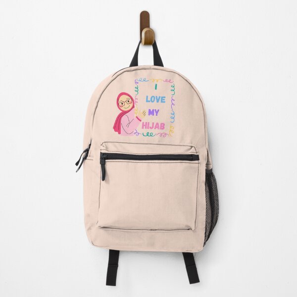 Item preview, I Love My Hijab – Cute Muslim Girl designed and sold by HAGAR RABEE.